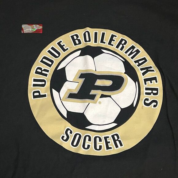 Purdue Boilermakers Soccer T-Shirt Size Men’s Medium - Picture 4 of 6